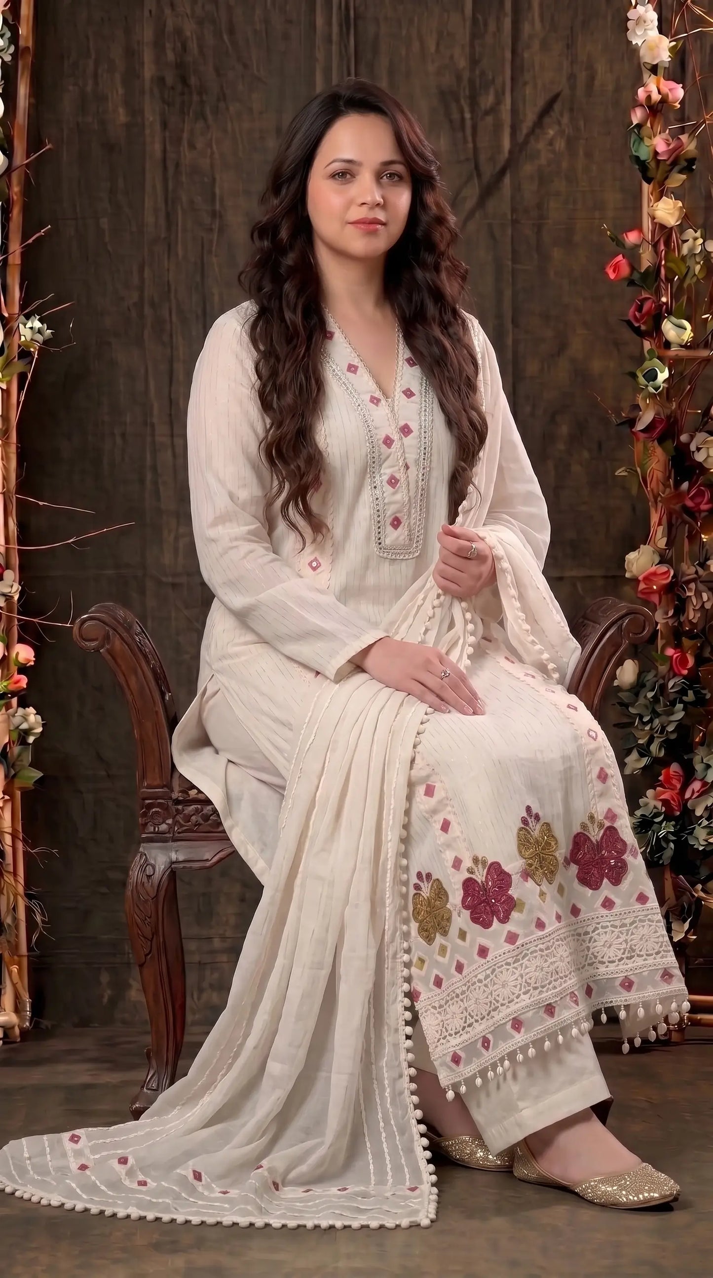 Premium Designer Ethnic Suit with Boutique-Style Embroidery