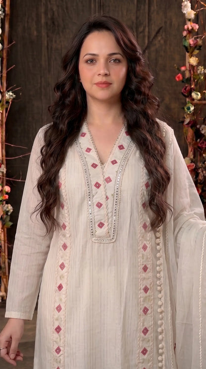 Premium Designer Ethnic Suit with Boutique-Style Embroidery